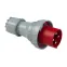 Вилка кабельная 125А/400V/3P+E/IP67