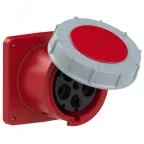                  Розетка встраиваемая 125А/400V/3P+N+E/IP67
               
