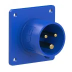                  Вилка встраиваемая 16А/230V/1P+N+E/IP44
               