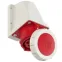 Розетка настенная 16А/400V/3P+N+E/IP67
