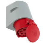                 Розетка настенная 16A/400V/3P+N+E/IP44, безвинтовое подключение
               