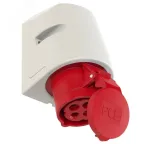                  Розетка настенная 16А/400V/3P+E/IP44
               