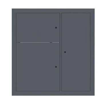 Щит этажный до 4 кв. без окон RAL7016 (1000х950х150) EKF PROxima