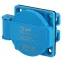 Розетка панельная скрытая с крышкой R(PAN)-16-2P-PE-IP54 112 2Р+PЕ 16А 220В ЭРА