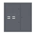                  Щит этажный 2 кв. RAL7024 (1000х950х150) EKF PROxima
               