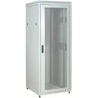                  Шкаф сетевой 19' LINEA N 28U 800х800мм перфорированная передняя дверь задняя металлическая серый
               