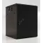 Шкаф настенный 19-дюймовый 12U 650x600х600мм металлическая передняя дверь с замком две боковые панели черный (RAL 9004) (разобранный)