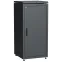 Шкаф сетевой 19дюйм LINEA N 28U 600х800 мм металлическая передняя дверь черный