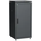                  Шкаф сетевой 19дюйм LINEA N 28U 600х800 мм металлическая передняя дверь черный
               