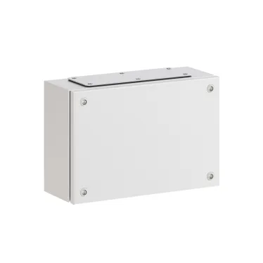 Корпус клеммный металлический SDE ВхШхГ 300x200x120 мм с фланцами