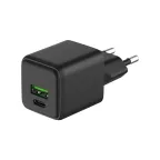                  Устройство зарядное сетевое с двумя портами USB-A и USB-C 20Вт
               