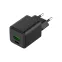 Устройство зарядное сетевое с двумя портами USB-A и USB-C 30Вт