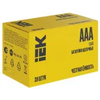                  Батарейка щелочная Alkaline LR03/AAA (28/бокс) IEK
               