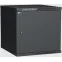 Шкаф LINEA WE 6U 600x650мм дверь металл черный