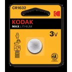                  Батарейка CR1632-1BL MAX Lithium (60/240/36000)
               