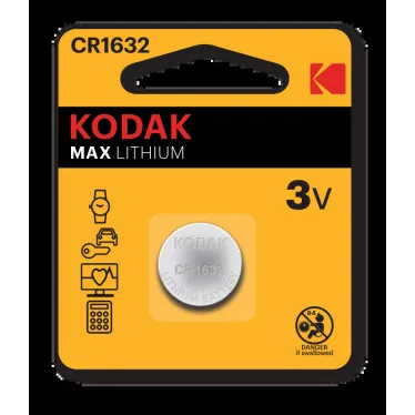 Батарейка CR1632-1BL MAX Lithium (60/240/36000)