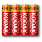                  Батарейка Kodak R6-4S SUPER HEAVY DUTY Zinc [KAAHZ 4S] (24/576/34560)
               