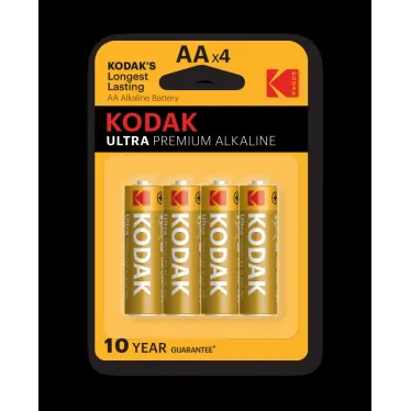 Батарейка Kodak LR6-4BL ULTRA PREMIUM Alkaline [ KAA-4 UD] (80/400/17600)