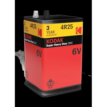 Батарейка Kodak 4R25-1S SUPER HEAVY DUTY Zinc [4R25-SP1G, 6.0V] (6/24/936)