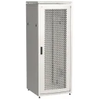                 Шкаф сетевой 19' LINEA N 42U 800х800мм перфорированная передняя дверь задняя металлическая серый
               