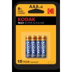                  Батарейка Kodak LR03-4BL MAX SUPER Alkaline [K3A-4] (40/200/32000)
               