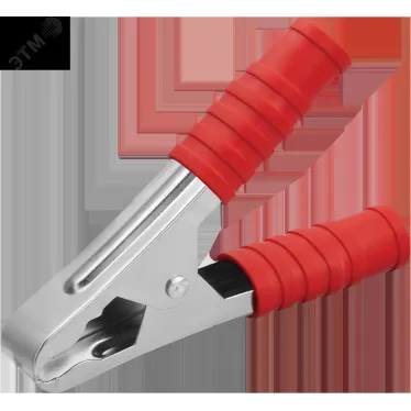 Зажим ОНЛАЙТ 80 866 OAC-100A-105-R25 (крокодил, крас, 100 А, упаковка 25шт)