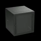 Шкаф телекоммуникационный навесной 16U (800х600х650) дверь стекло RAL9005