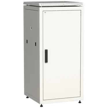 Шкаф сетевой 19дюйм LINEA N 18U 600х800 мм металлическая передняя дверь серый