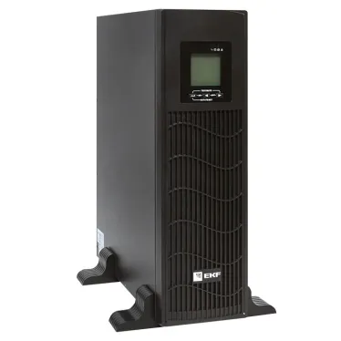 Источник Бесперебойного Питания Линейно-интерактивный E-Power PSW 600 1500 ВА/1200Вт, для монтажа в стойку, c АКБ 2 х 12В_9 Ач, LCD,6xC13,USB,RJ45