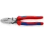 Плоскогубцы электромонтера Linemans Pliers резка - проволока средней твердости 46мм твердая проволока 3мм L-240мм двухкомпонентные рукоятки цвет черный