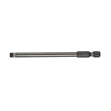 Бита плоская шлицевая серия Industrial E6.3 SL5,5х1,0х100мм, 3шт