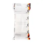 Блок горизонтальный 2 розетки (керамика) INDUSTRIAL IP54 с заземлением, о/у, белый