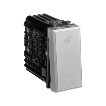Avanti Диммер кнопочный модульный для LED ламп, , Закаленная сталь, 1модуль