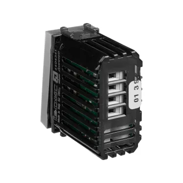 Avanti Диммер кнопочный модульный для LED ламп, , Закаленная сталь, 1модуль