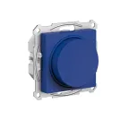 ATLASDESIGN СВЕТОРЕГУЛЯТОР (диммер) повор-нажим, LED, RC, 400Вт, мех., АКВАМАРИН