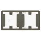 Розетка Эксперт 11-2504-01 2х2P+E гориз. IP55, шторки, 16A-250В, ОУ, белый