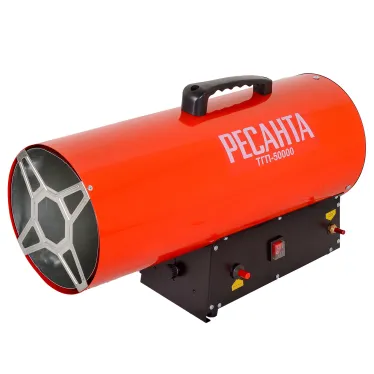 Пушка тепловая газовая на 52 кВт, круглая