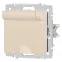 Розетка Intro Accent 6-203-02 2P+E Schuko с крышкой, 16А-250В, IP20, СУ, сл.кость