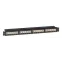 Патч-панель экранированная 19дюйма 1U CAT6A RJ45 LSA 24 порта