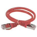 Патч-корд категории 6 FTP LSZH 1м красный