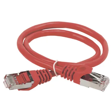 Патч-корд категории 6 FTP LSZH 1м красный