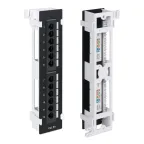                  Патч-панель настенная 12 портов RJ-45 категория 5е с подставкой WRline
               