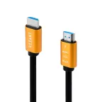 Кабель HDMI - HDMI 2.0, 2м., Gold