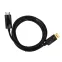 Кабель DisplayPort - HDMI, 1.8 м., черный