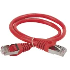                  Патч-корд категория 5е FTP 0.5м PVC красный
               