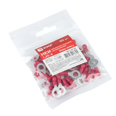 Наконечник кольцевой изолированный НКИ 1.25-6 (50шт)