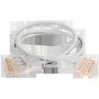 Патч-корд категория 110-110 5Е 3 метр PVC серый