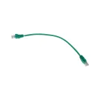                  Патч-корд U/UTP, CAT 5e, RJ45-RJ45, 26AWG, LSZH, зеленый, 0,3м,
               