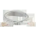 Патч-корд категория 110-110 5Е 1 метр PVC серый