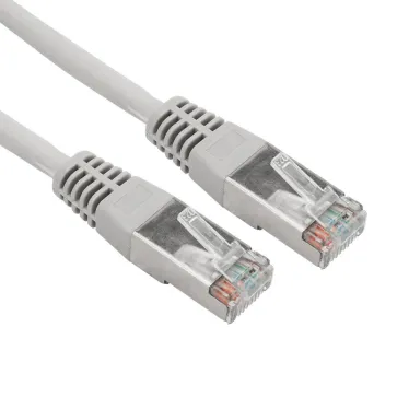 Патч-корд S/FTP CAT 6A (10G), RJ45-RJ45, 28AWG, LSZH, серый, 10м,